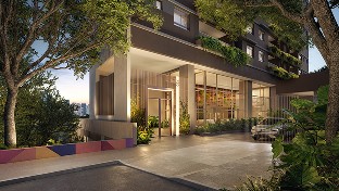 Acesso residencial do Almá Pinheiros