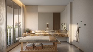 Sala de massagem do Almá Pinheiros